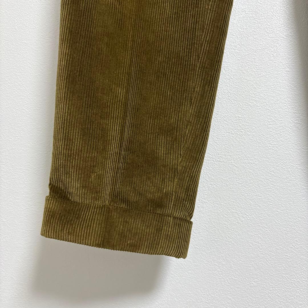 GTA HERRICK サイドアジャスター　コーデュロイ　2プリーツ　スラックス