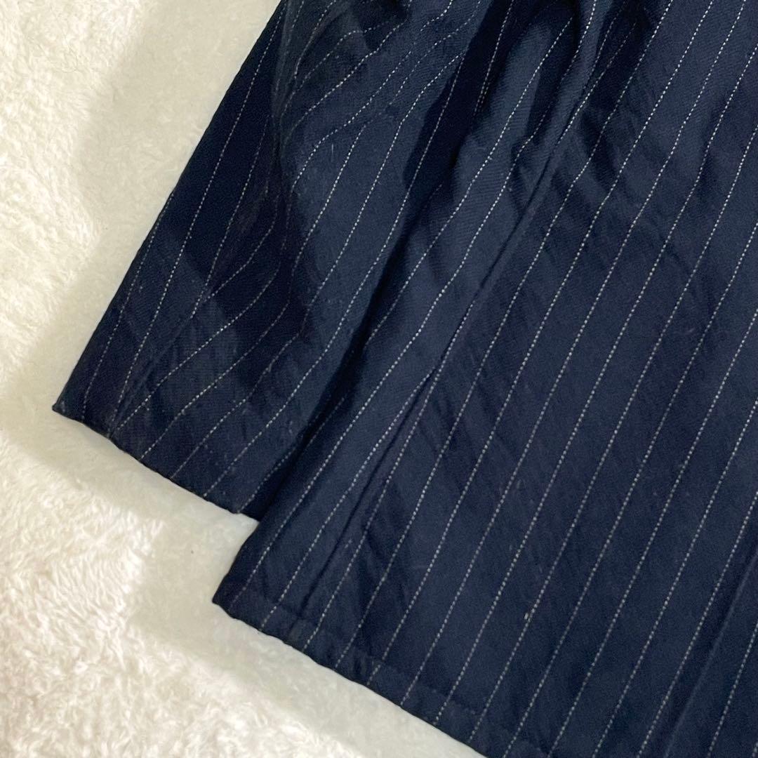 ショット×タケオキクチ　ピーコート　740N　ピンストライプ　米国製　サイズ４０