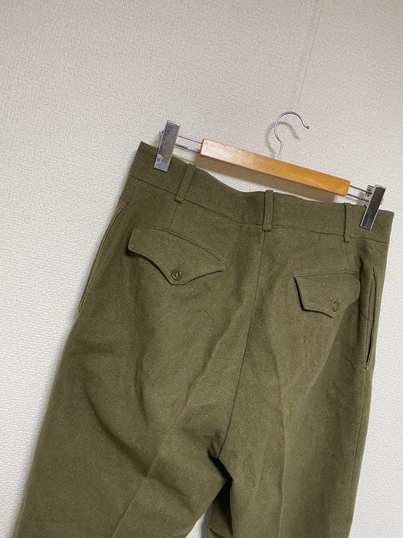 60s イタリア軍 ドレスユニフォームパンツ スラックスパンツ 実物 当時