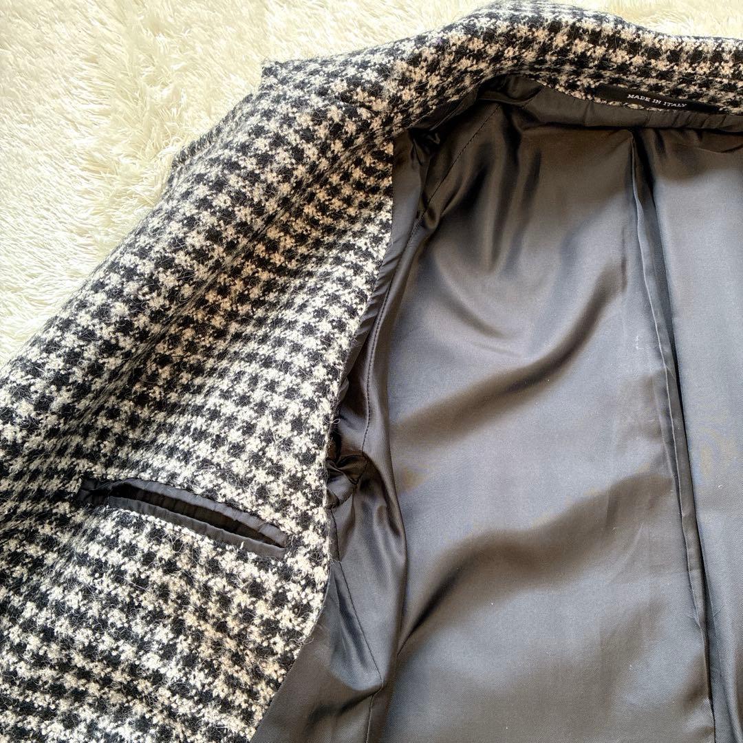 【美品】やまにー様　TAGLIATORE コート ダブル 千鳥格子 44