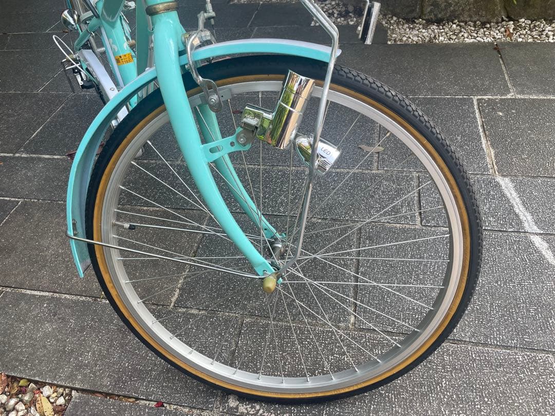 AEON販売子供用自転車：MAHALO 24インチ アクアブルー