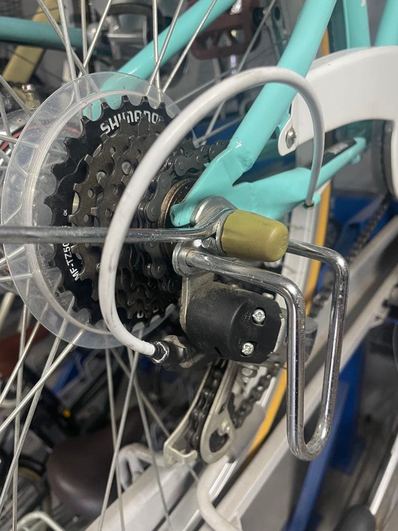 AEON販売子供用自転車：MAHALO 24インチ アクアブルー