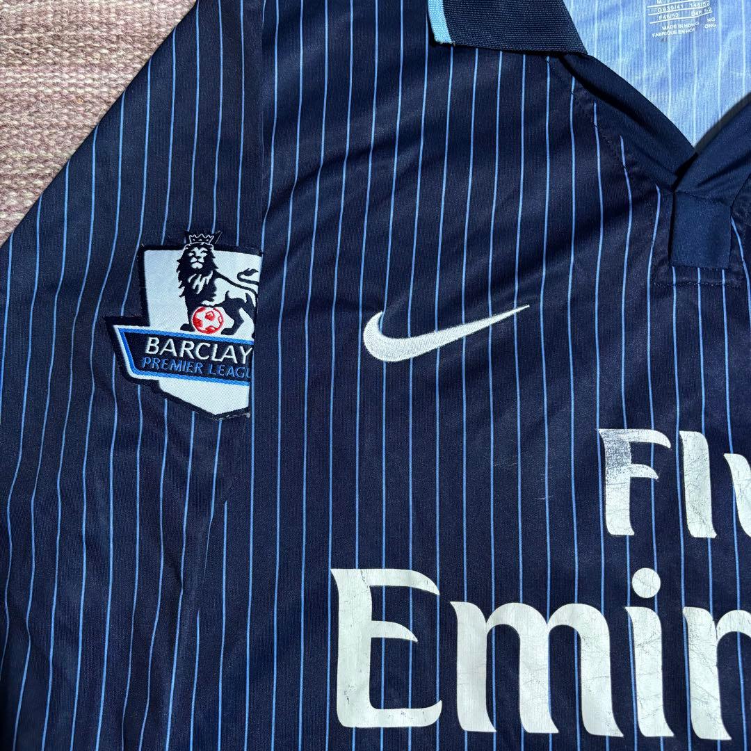 09-10 アーセナルアウェイユニフォーム　アルシャビン　00s ゲームシャツ