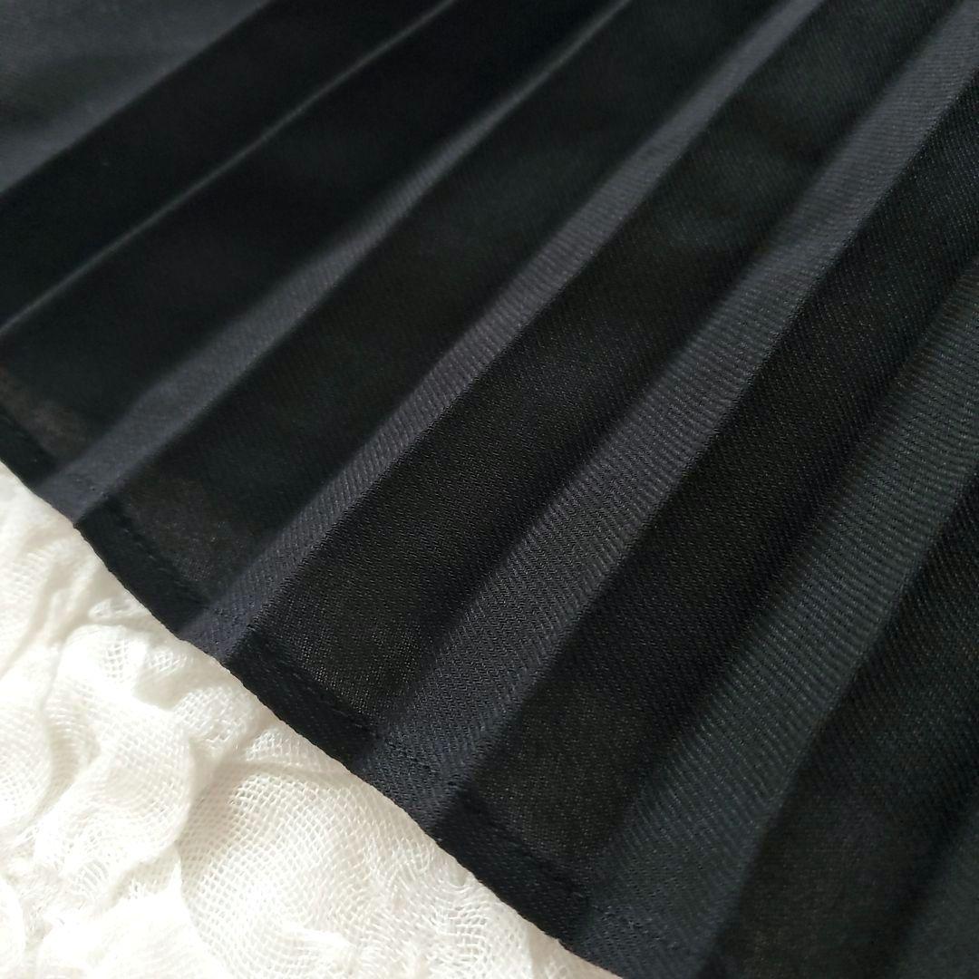 23区【44】ウール混シアービエラワンピース シャツワンピース プリーツ 訳あり