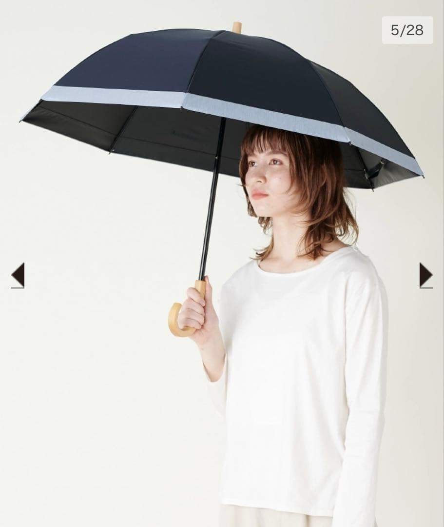 サンバリア100 ２段折　日傘