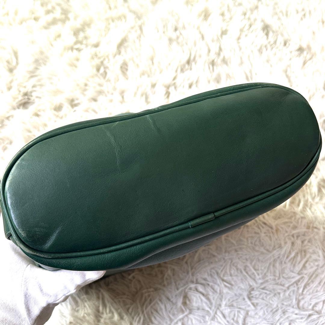 バッグ Old Coach Shoulder Bag Green