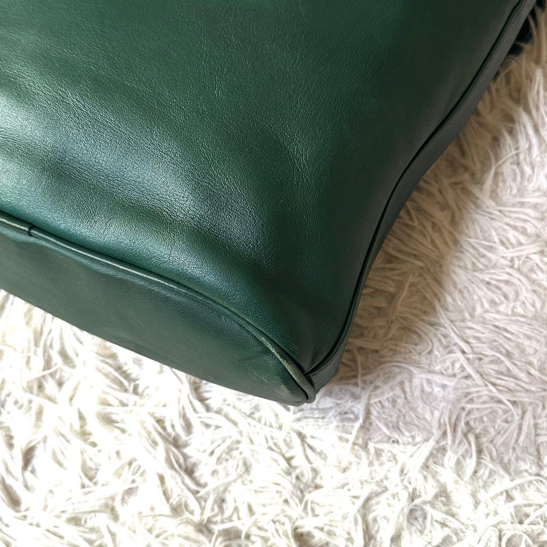 バッグ Old Coach Shoulder Bag Green