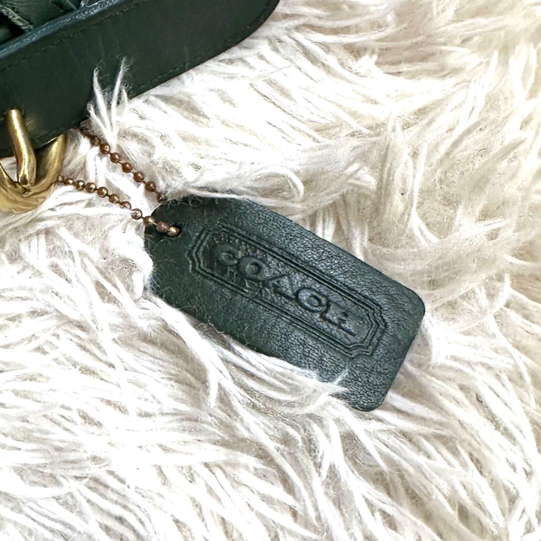 バッグ Old Coach Shoulder Bag Green