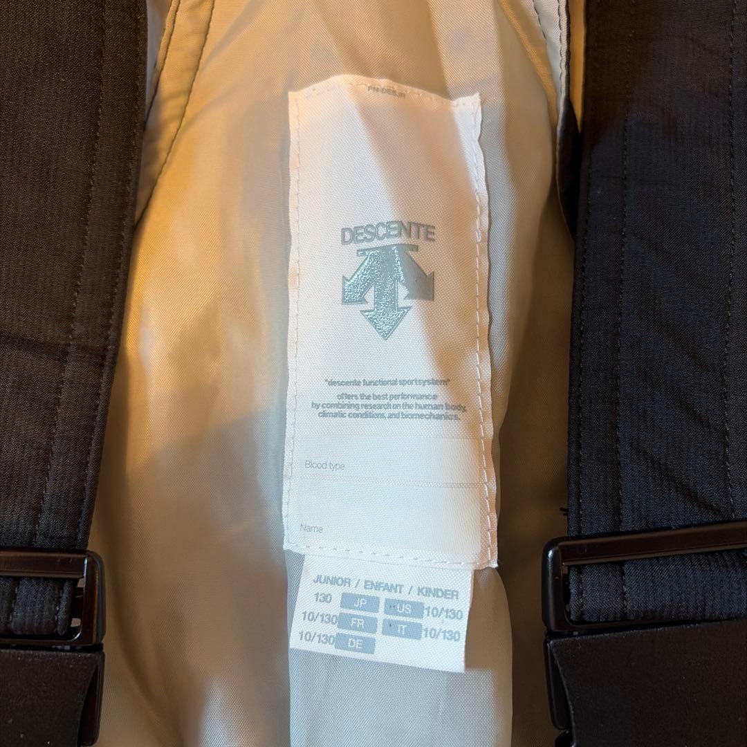 DESCENTE スキーウェアセット キッズ 130