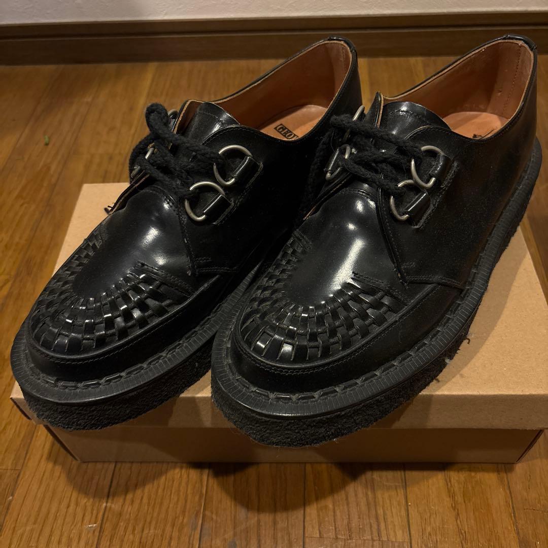 ヴ*ー様 E COX ラバーソール　UK8ハーフ　27.5cm