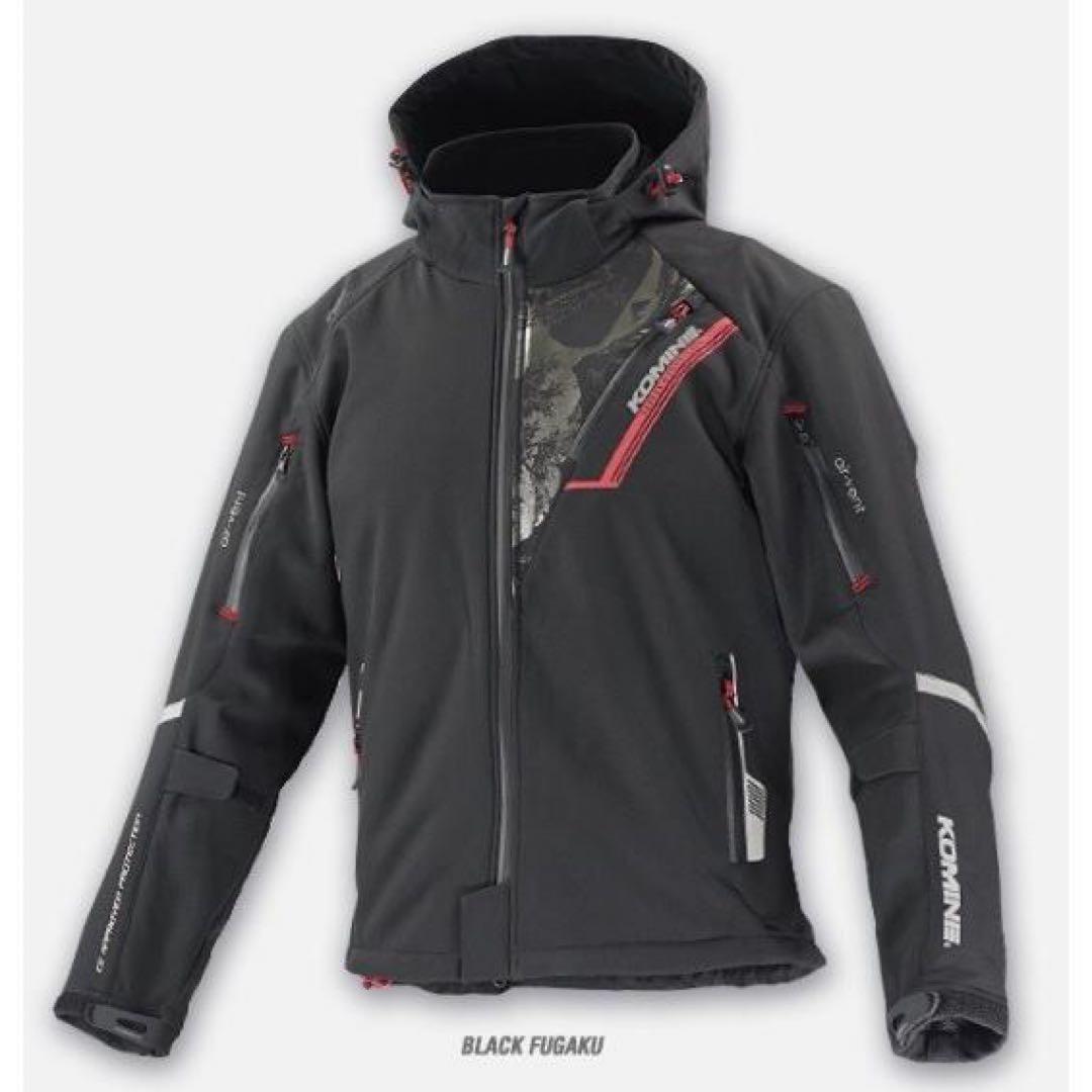 ★未使用級★KOMINE オールシーズン　プロテクター付ライディングジャケット