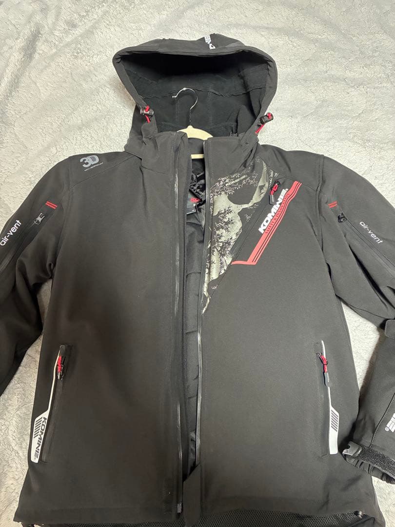 ★未使用級★KOMINE オールシーズン　プロテクター付ライディングジャケット