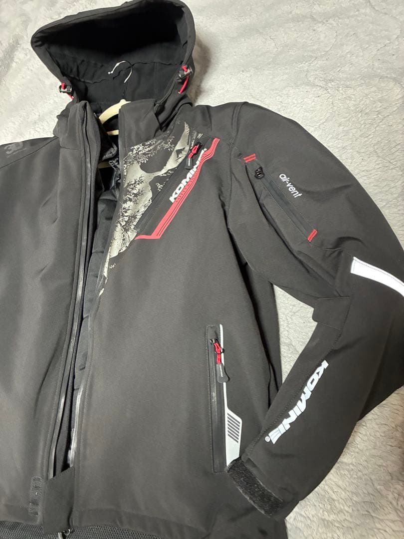 ★未使用級★KOMINE オールシーズン　プロテクター付ライディングジャケット