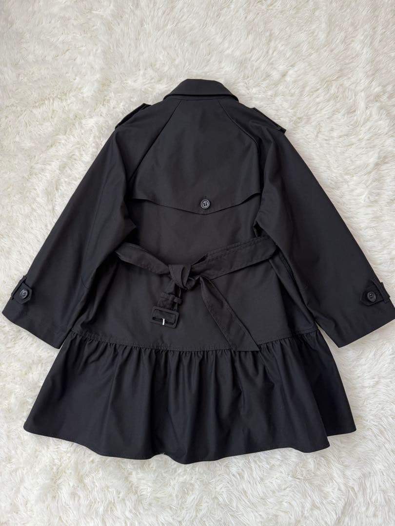 美品　red valentino トレンチコート　ベルト付き　裾フリル　イタリア