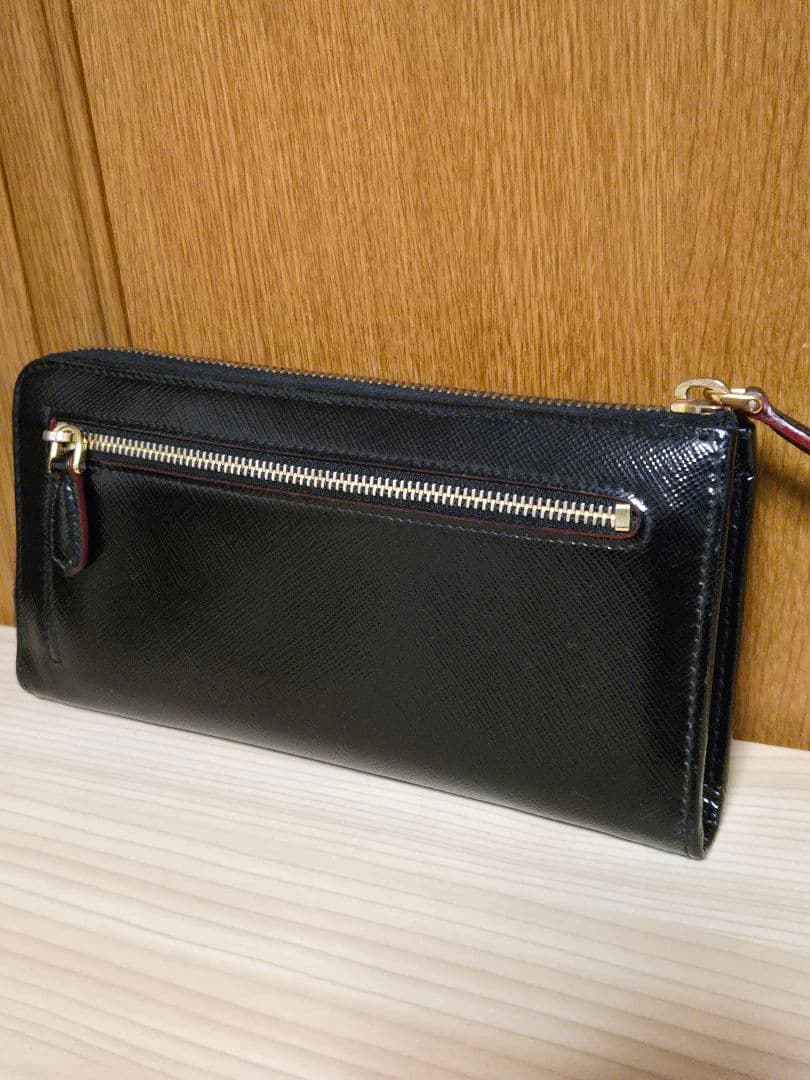 正規品 PRADA プラダ サフィアーノ L字 ファスナー 長財布