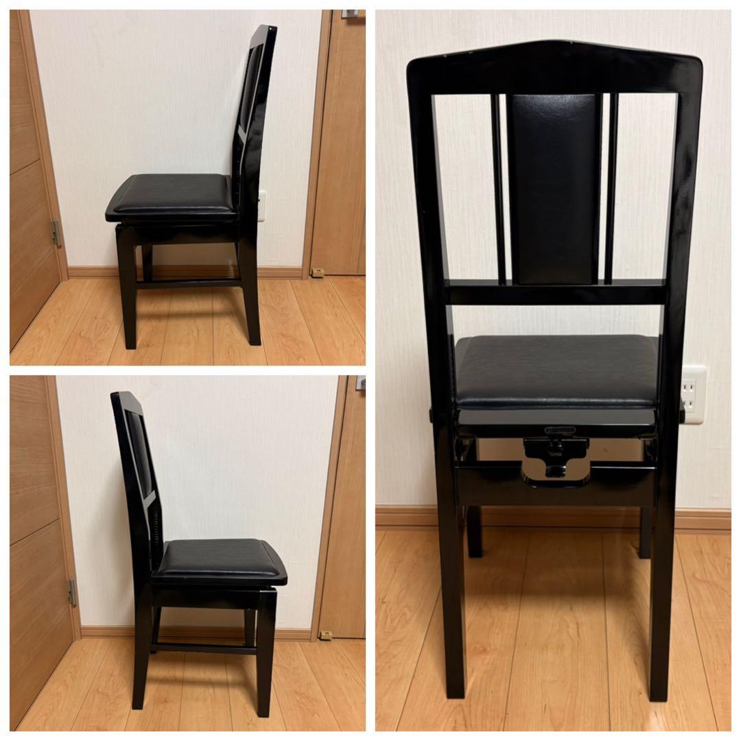 KAWAI カワイ トムソン椅子 ピアノ椅子 背もたれ椅子