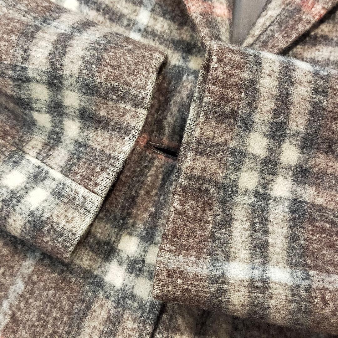 BURBERRY LONDON ウールチェスターコート ノバチェック