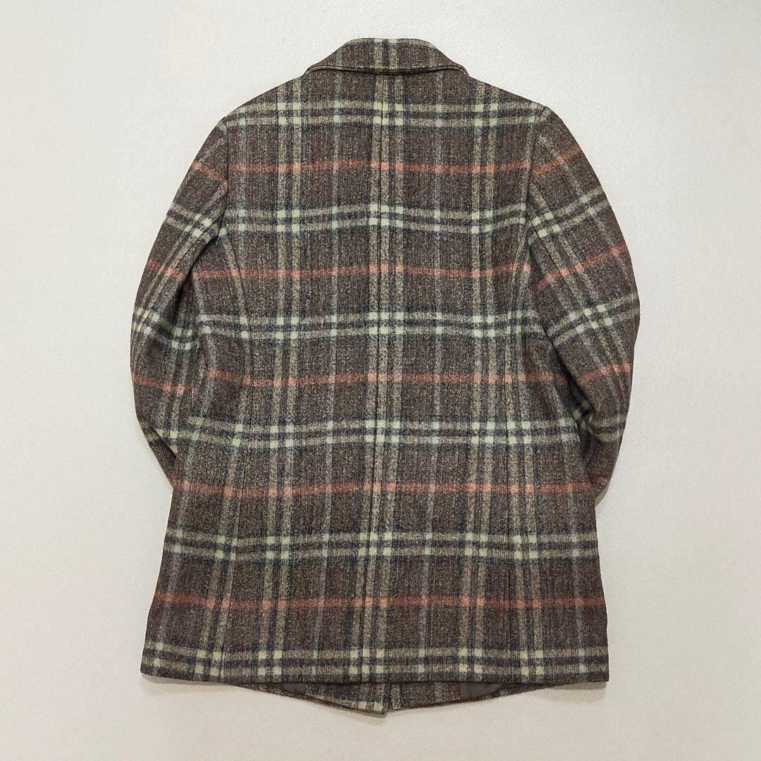 BURBERRY LONDON ウールチェスターコート ノバチェック