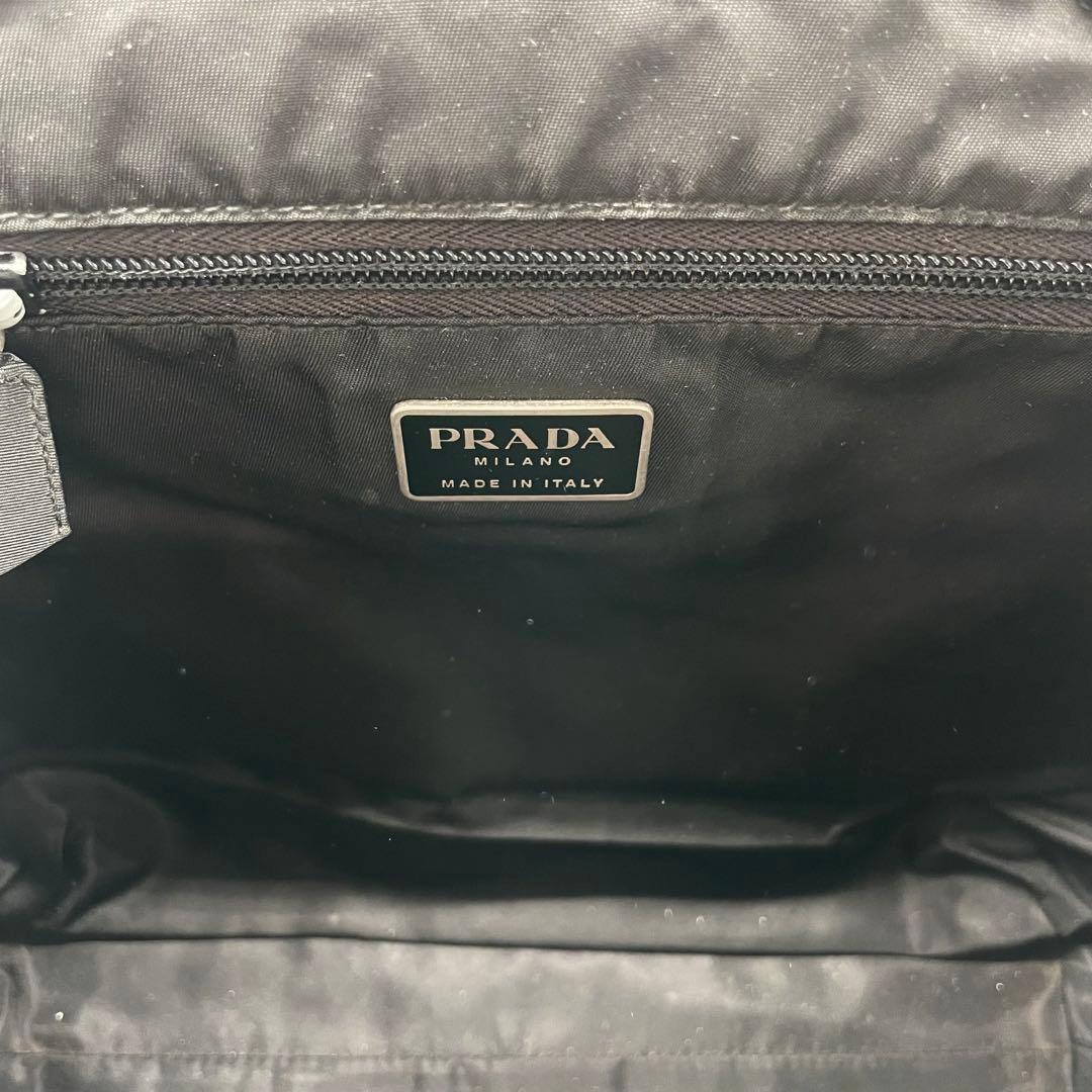 PRADA 三角ロゴ　トートバッグ　ハンドバッグ　ナイロン　ブラック