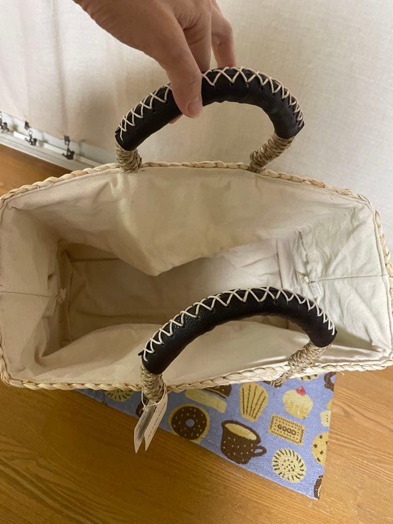 DEAN & DELUCA かごバッグ　BEAMSコラボ