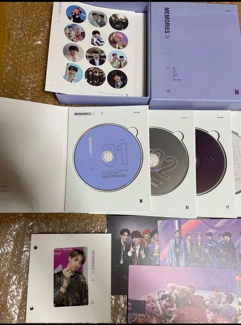 グク　BTS memories 2018 Blu-ray 日本語字幕付