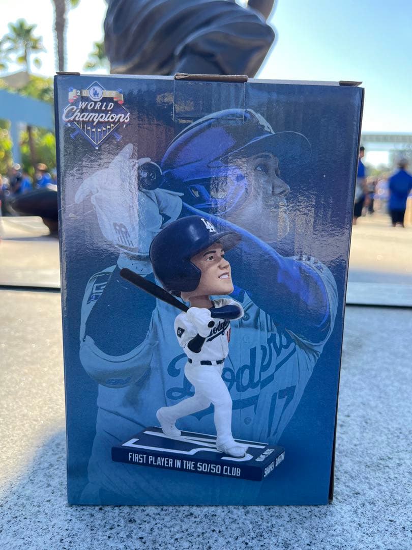 8/29発送 8/27来場特典 ドジャース 大谷翔平 ボブルヘッド 50/50③