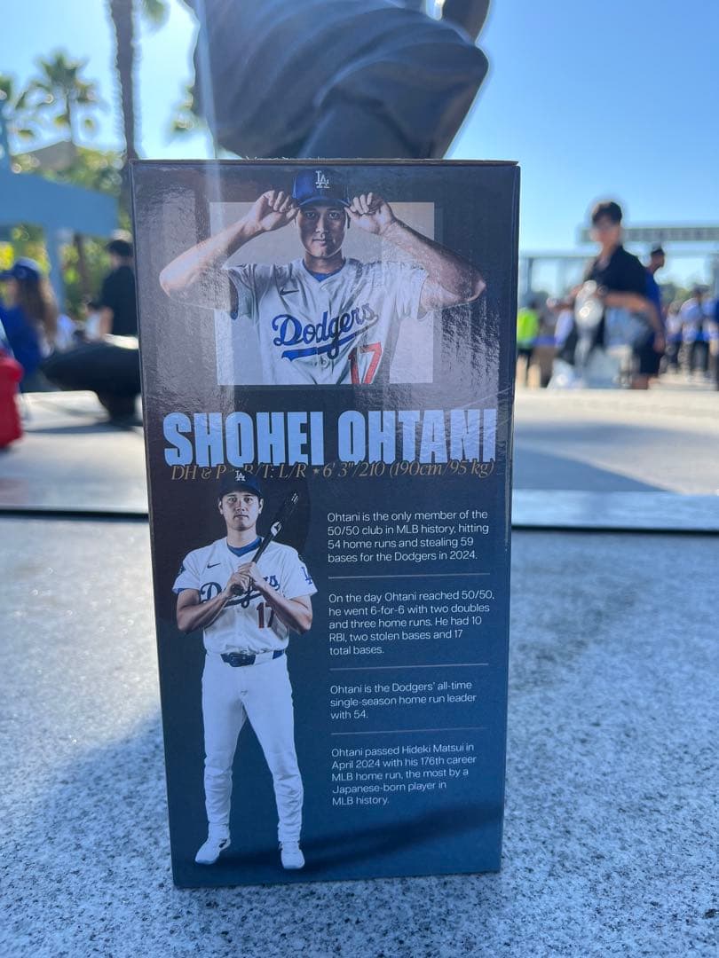 8/29発送 8/27来場特典 ドジャース 大谷翔平 ボブルヘッド 50/50③