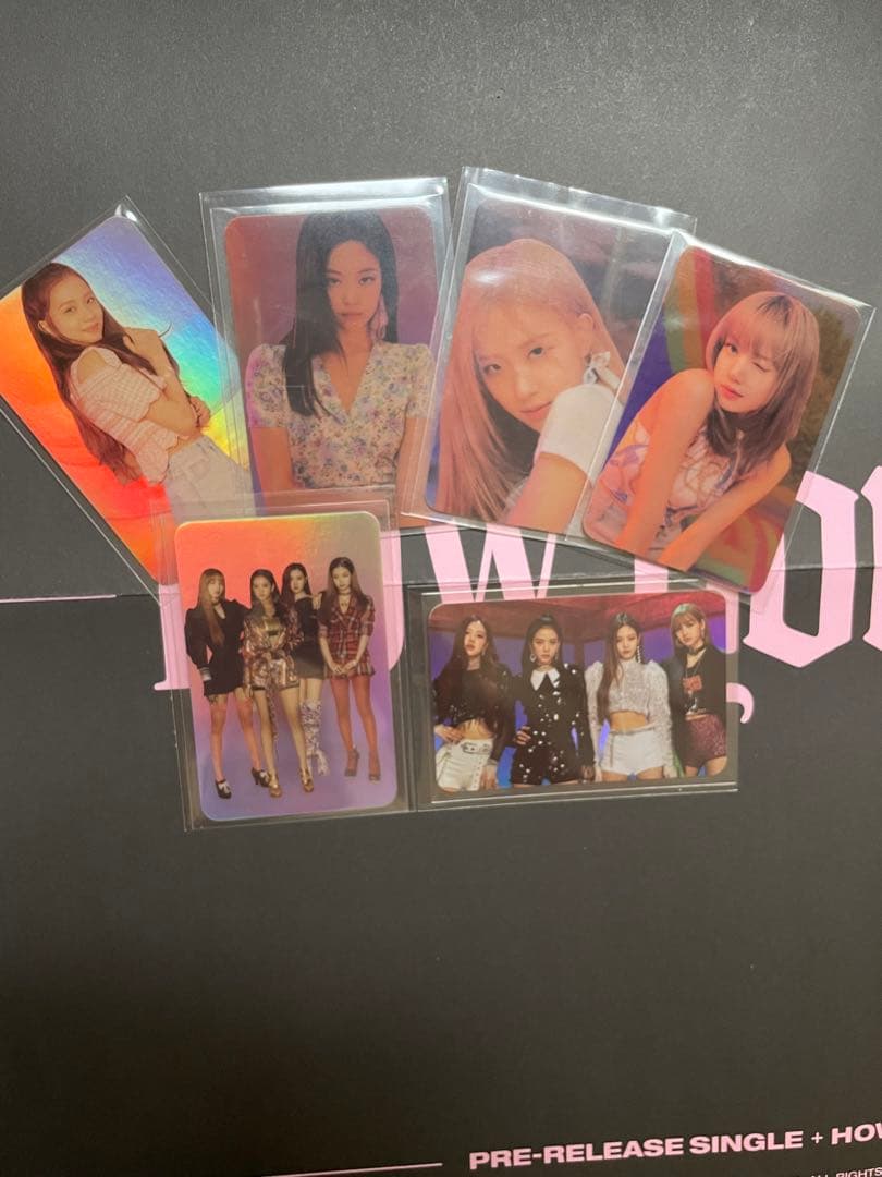 blackpink トレカ6枚セット