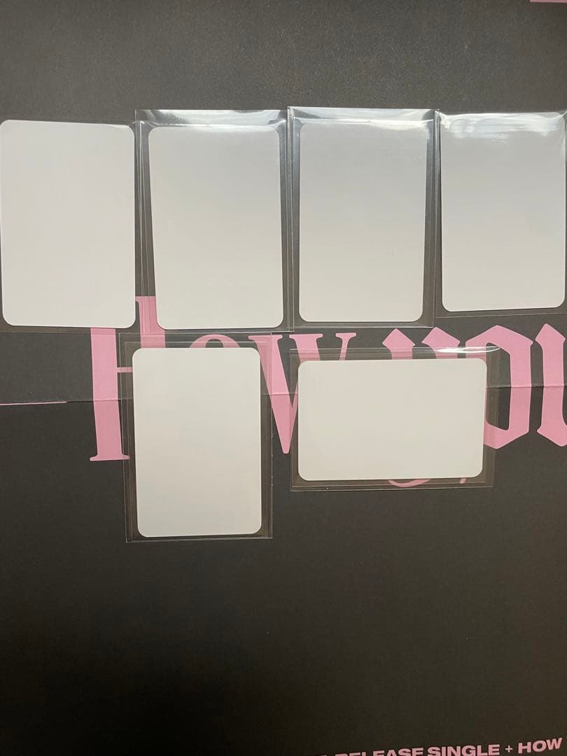 blackpink トレカ6枚セット