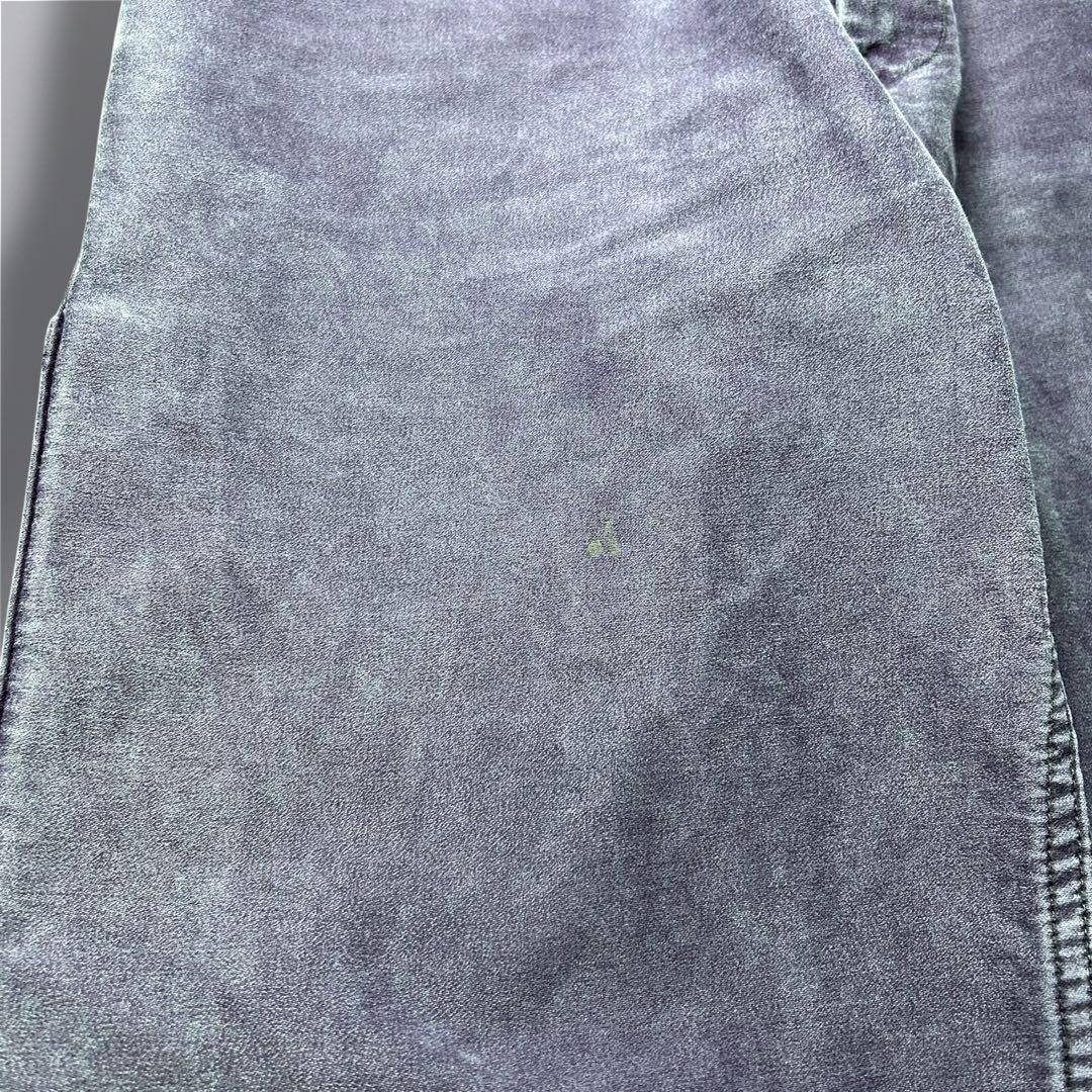 DANTON モールスキン ワークパンツ フランス製　38 ナス紺　経年変化