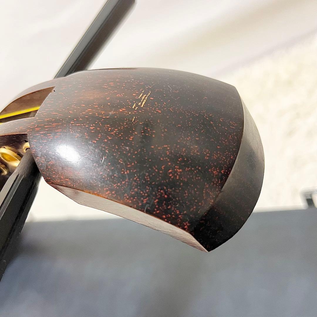 【美品】 紅木 中棹三味線 棹幅約2.5cm ハードケース付 音出し確認済み