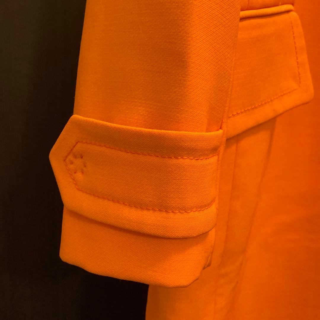 ドルチェ&ガッバーナ コート オレンジ ヒョウ柄