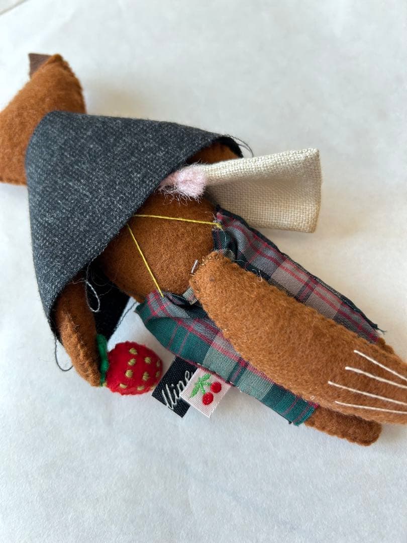 Bonpoint ボンポワン × アポリーヌ きつね ぬいぐるみ 2体　コラボ