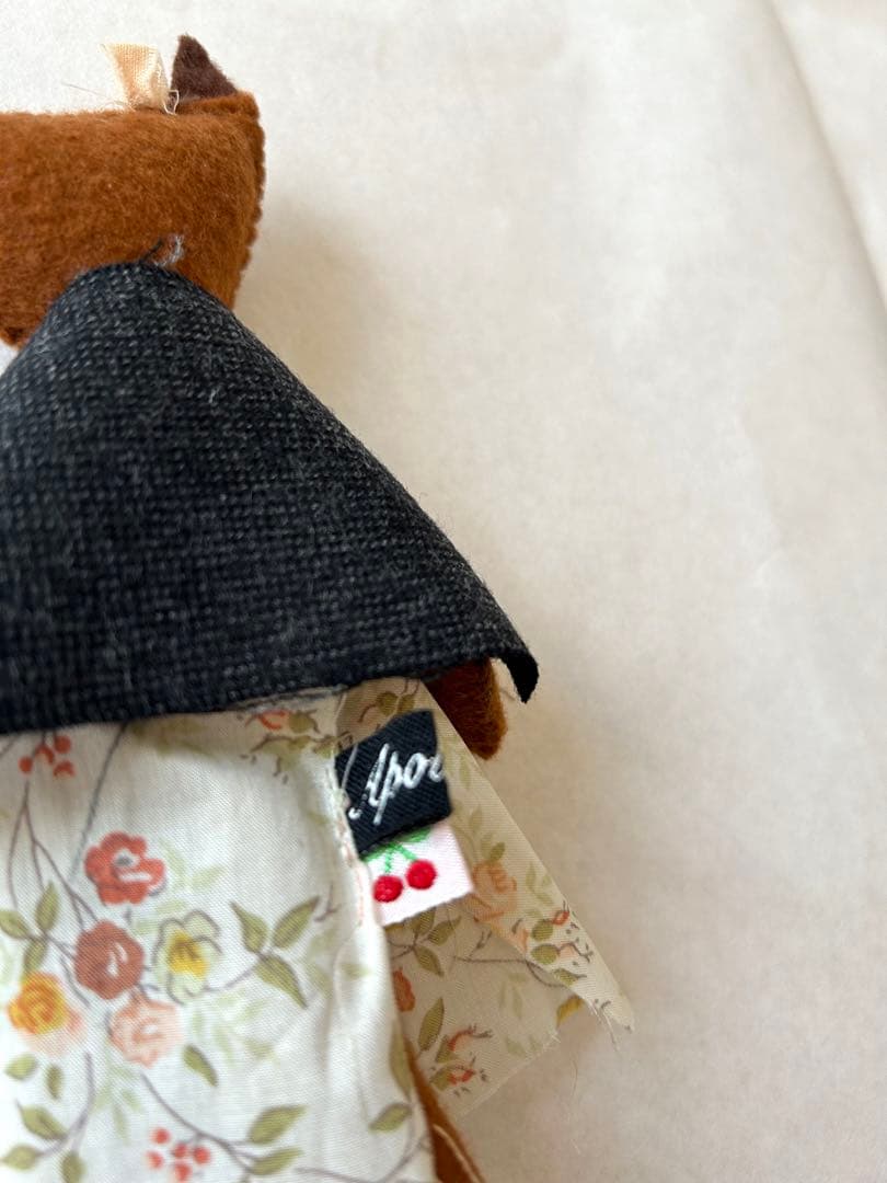 Bonpoint ボンポワン × アポリーヌ きつね ぬいぐるみ 2体　コラボ