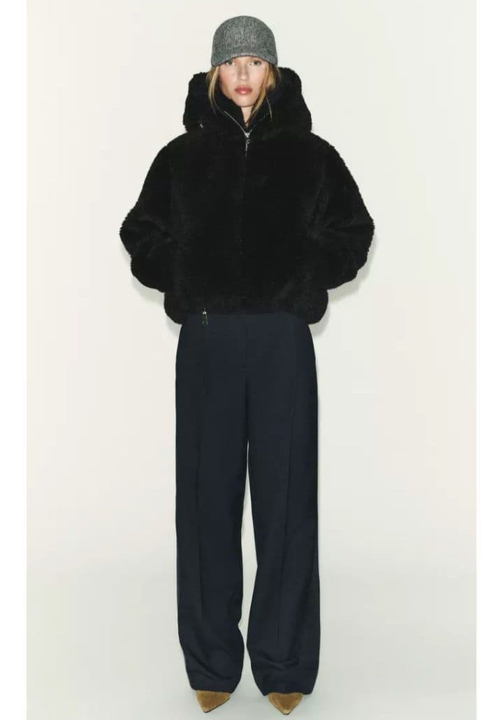 完売品 フード付き サーマルインサレーションボアアノラック S ブラック