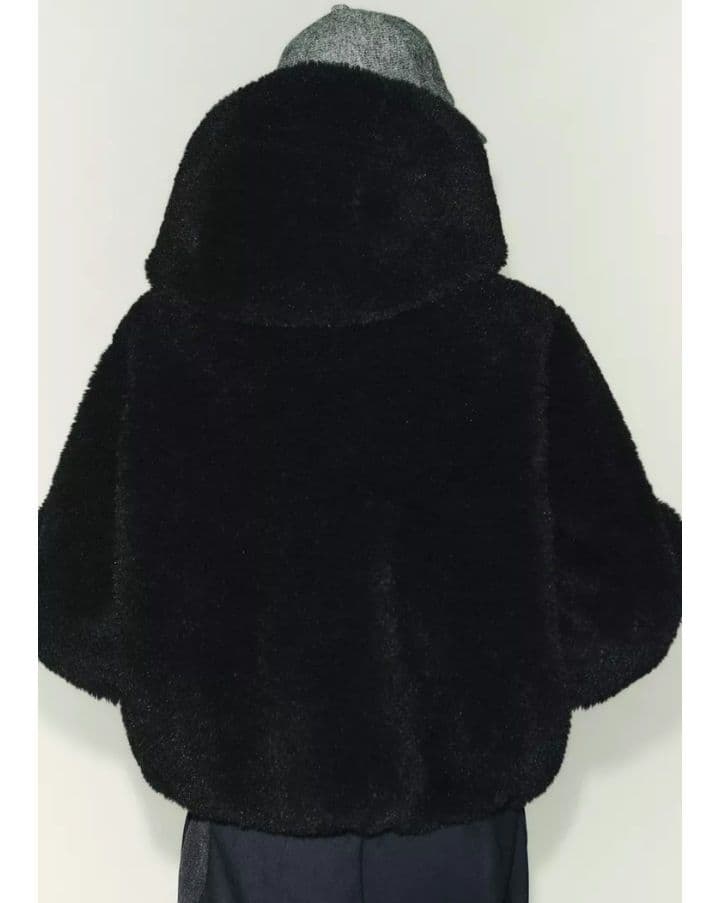 完売品 フード付き サーマルインサレーションボアアノラック S ブラック