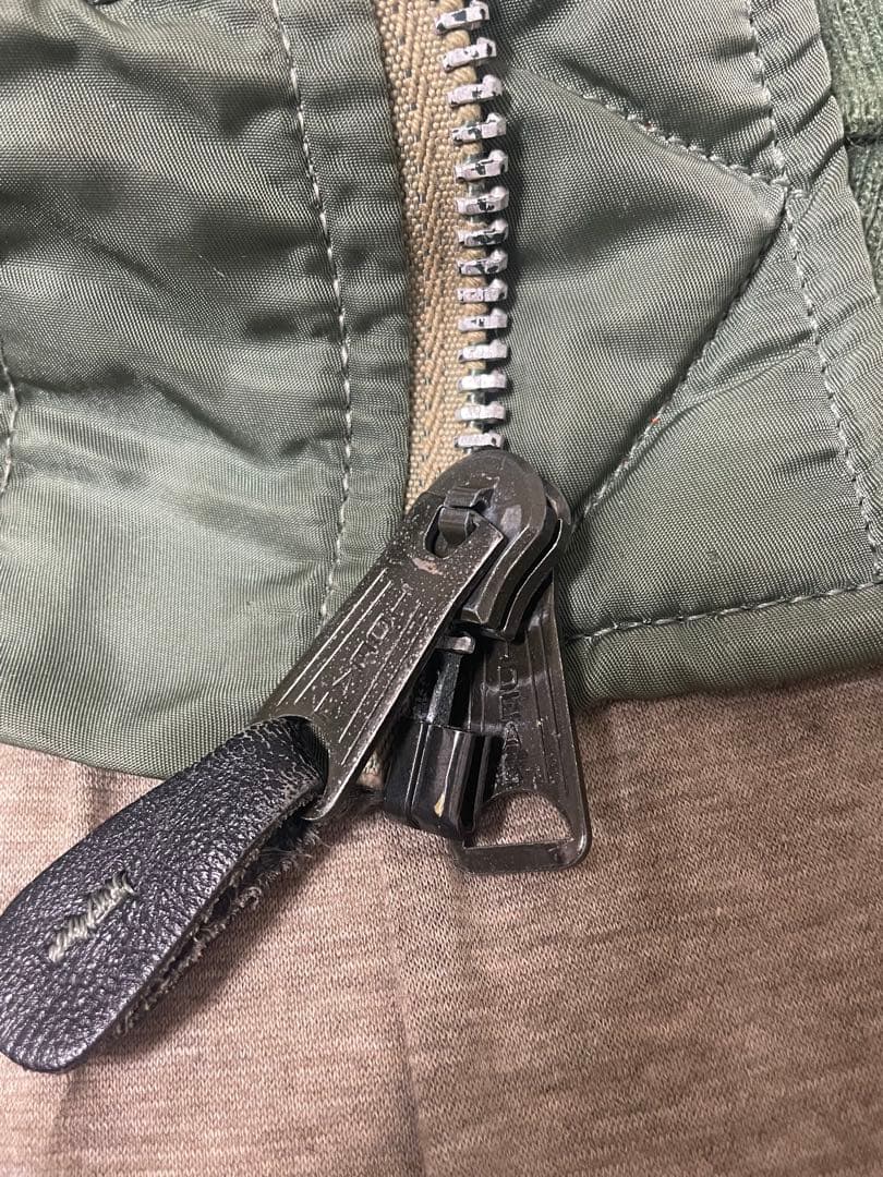 米軍実物 MA-1 1969年 ALPHA DSA IDEAL L