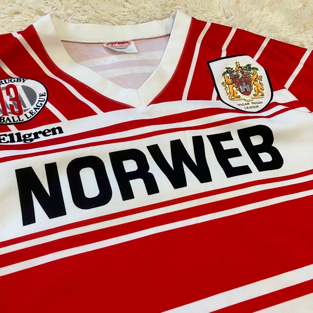 ウィガン ウォリアーズ ラグビーリーグ ホームシャツ 1990/1992