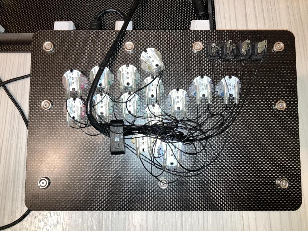 PUNKWORKSHOP レバーレスコントローラー (typeB) ＋各種ボタン