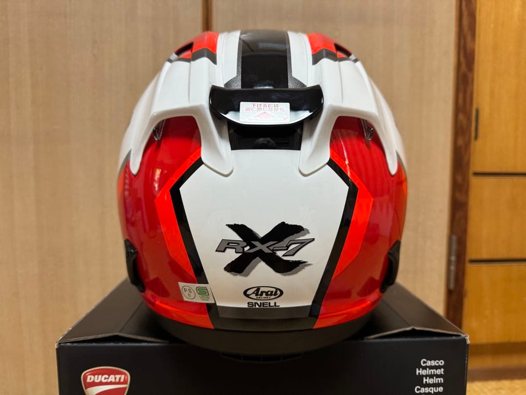 新品 アライ RX-7X ドゥカティ V5 XL スポイラー付き