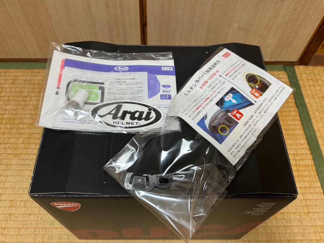 新品 アライ RX-7X ドゥカティ V5 XL スポイラー付き