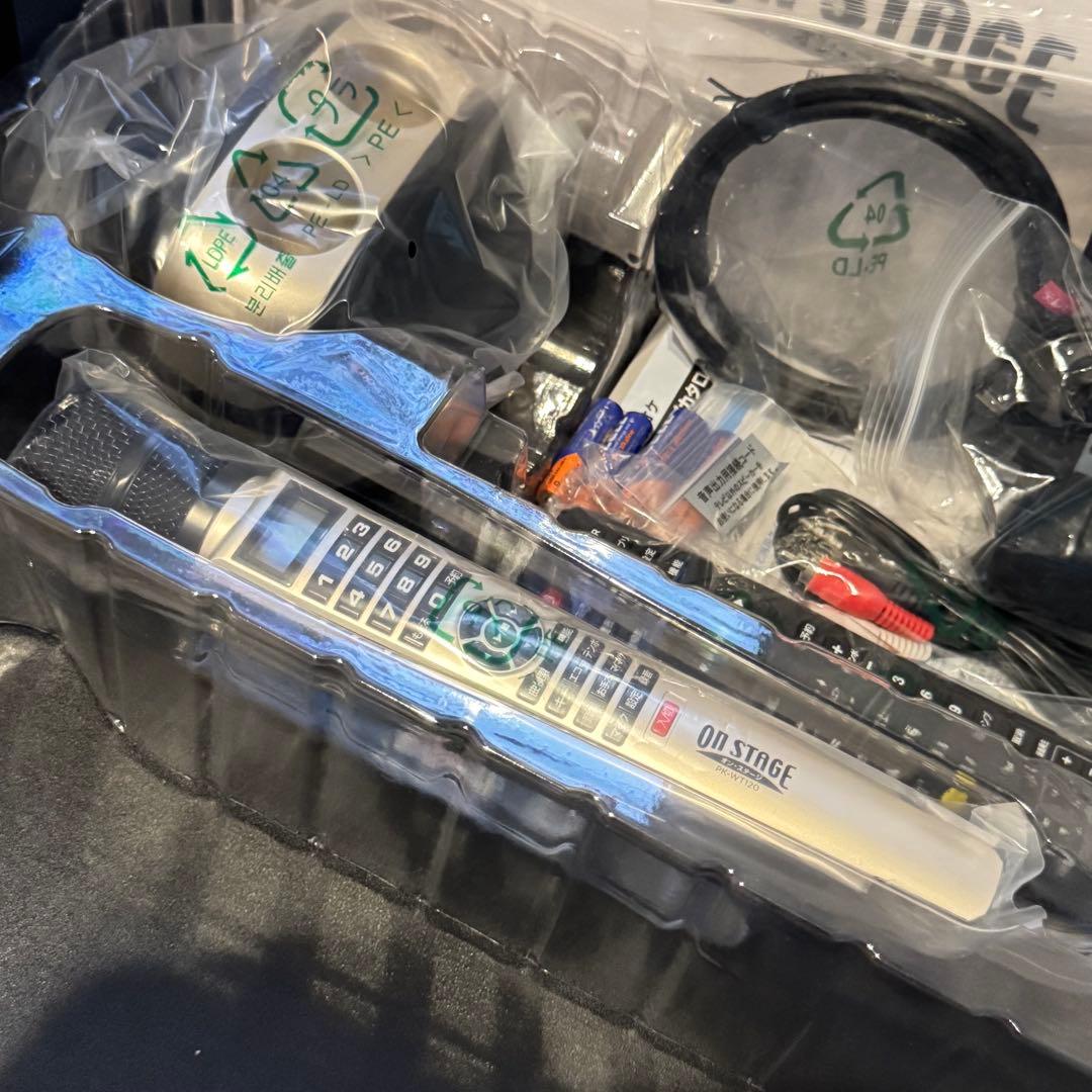 【未使用級】ON STAGE パーソナルカラオケ PK-WT120