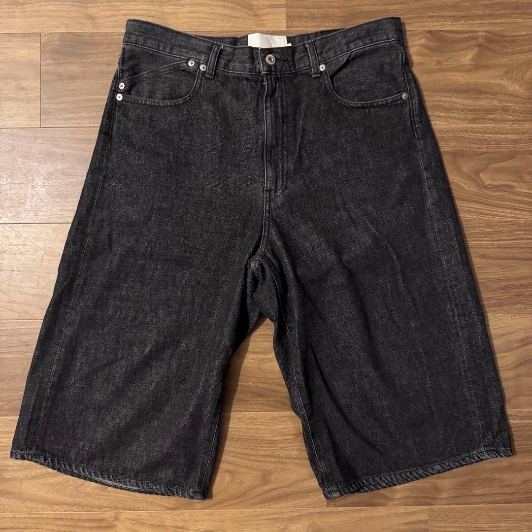 パンツ simply complicated BF JORTS BLACK 2