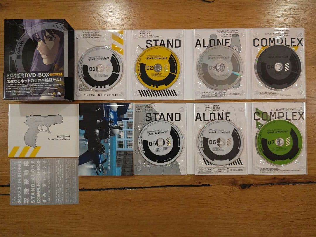 攻殻機動隊 SAC/2ndGIG/ARISE/2045/イノセンス　全巻セット