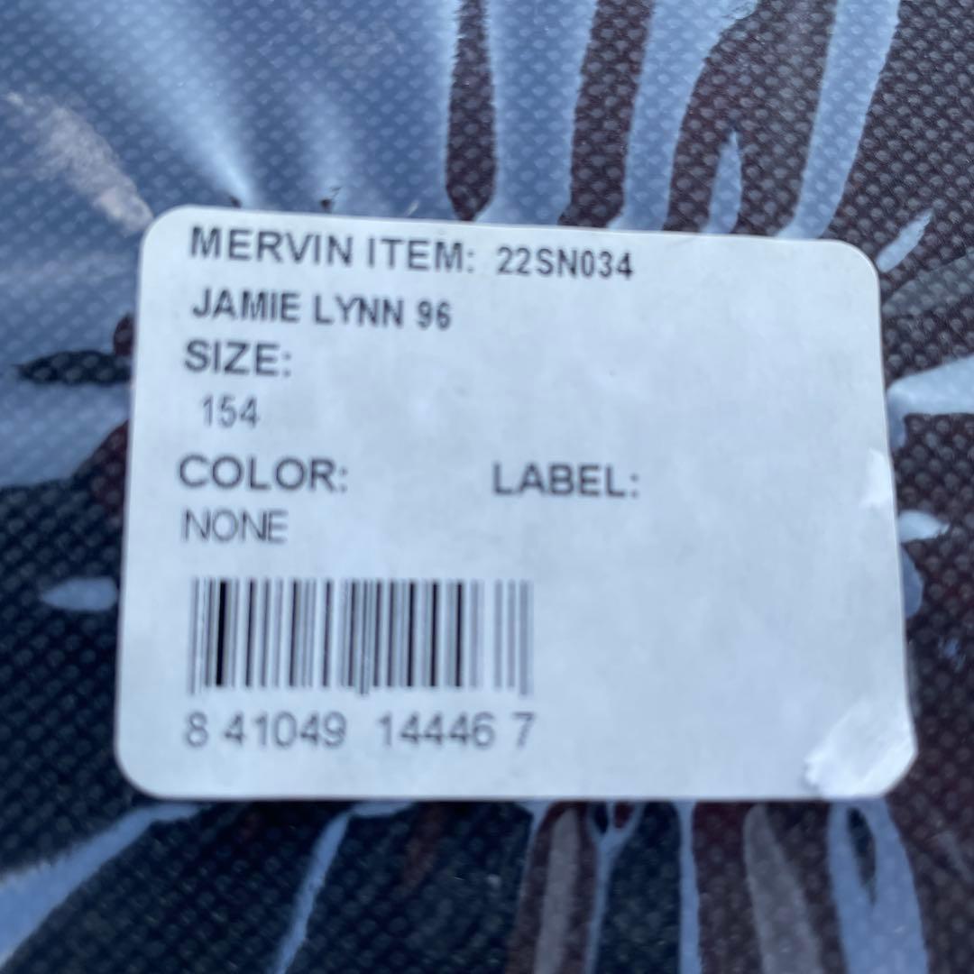 未使用　libtechリブテックスノーボード　ジェイミーリン　復刻154