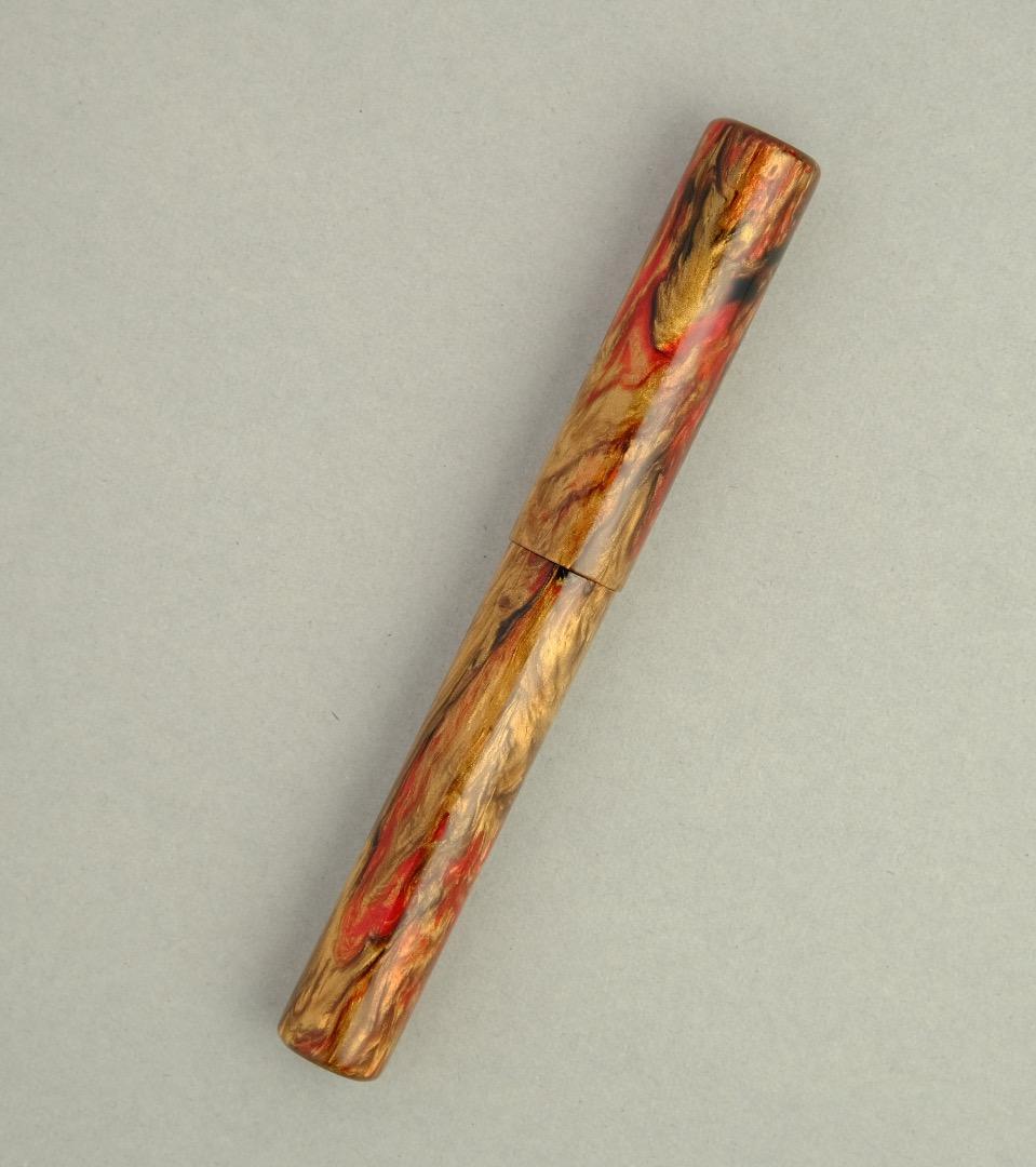 【希少】Woodshed Pen Co. 万年筆 Golden Rule