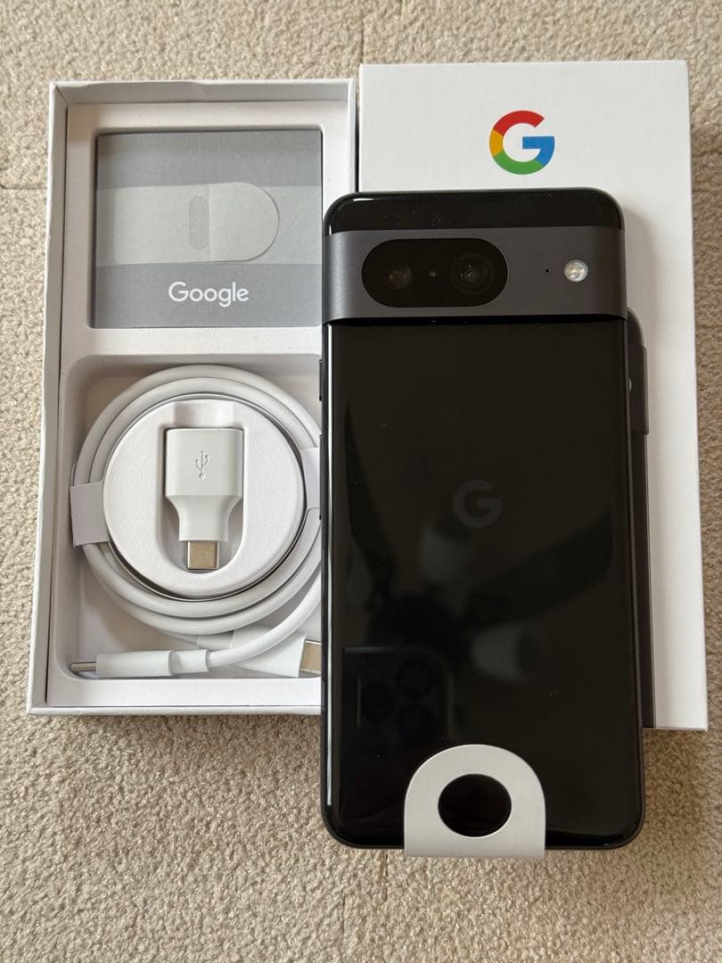 【未使用】 Google Pixel 8 128GB オブシディアン(黒)