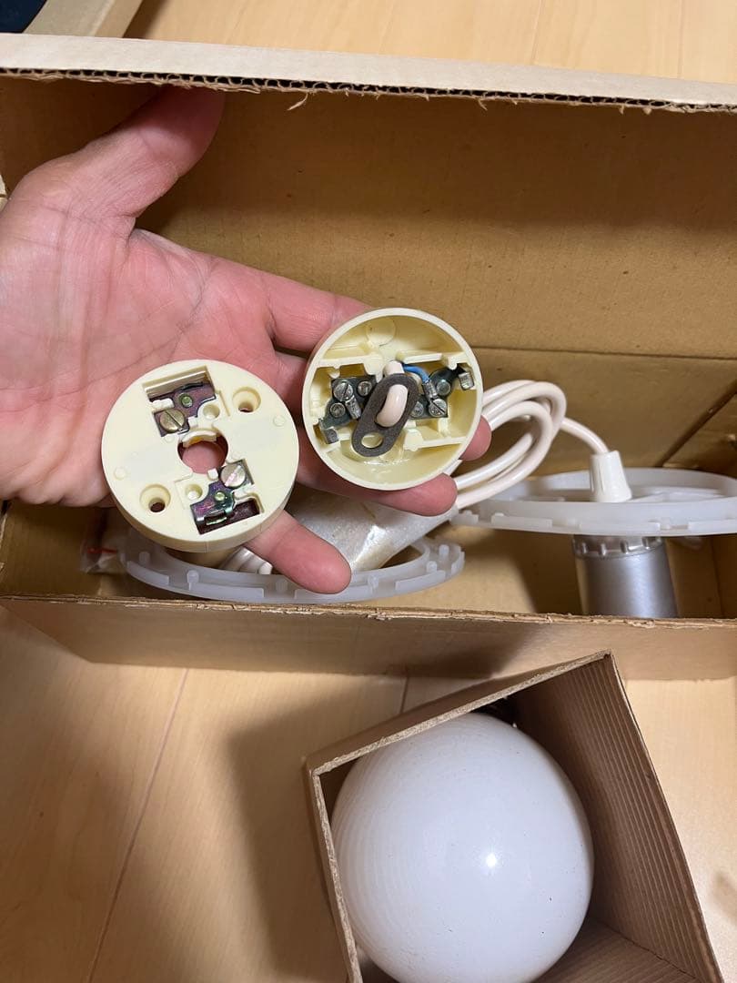 昭和レトロ、照明器具（ペンダントライト）