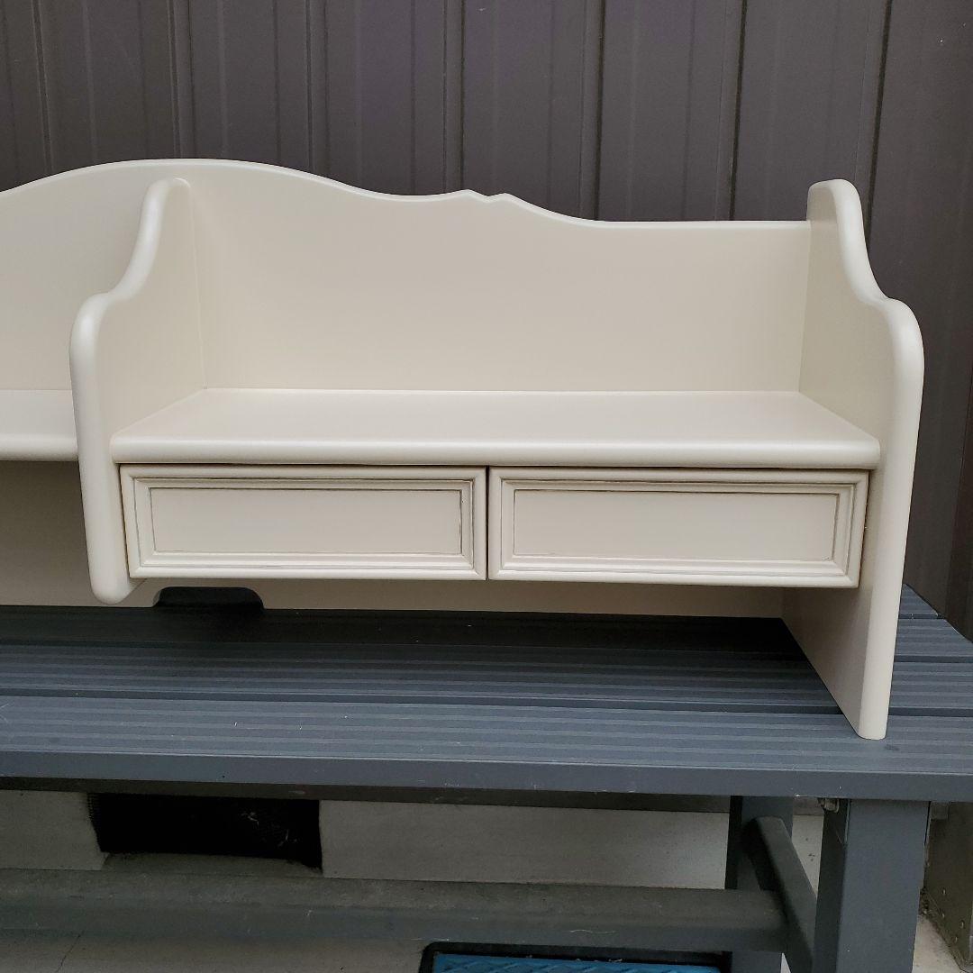 momoanna　ローラアシュレイ　デスクトップシェルフ