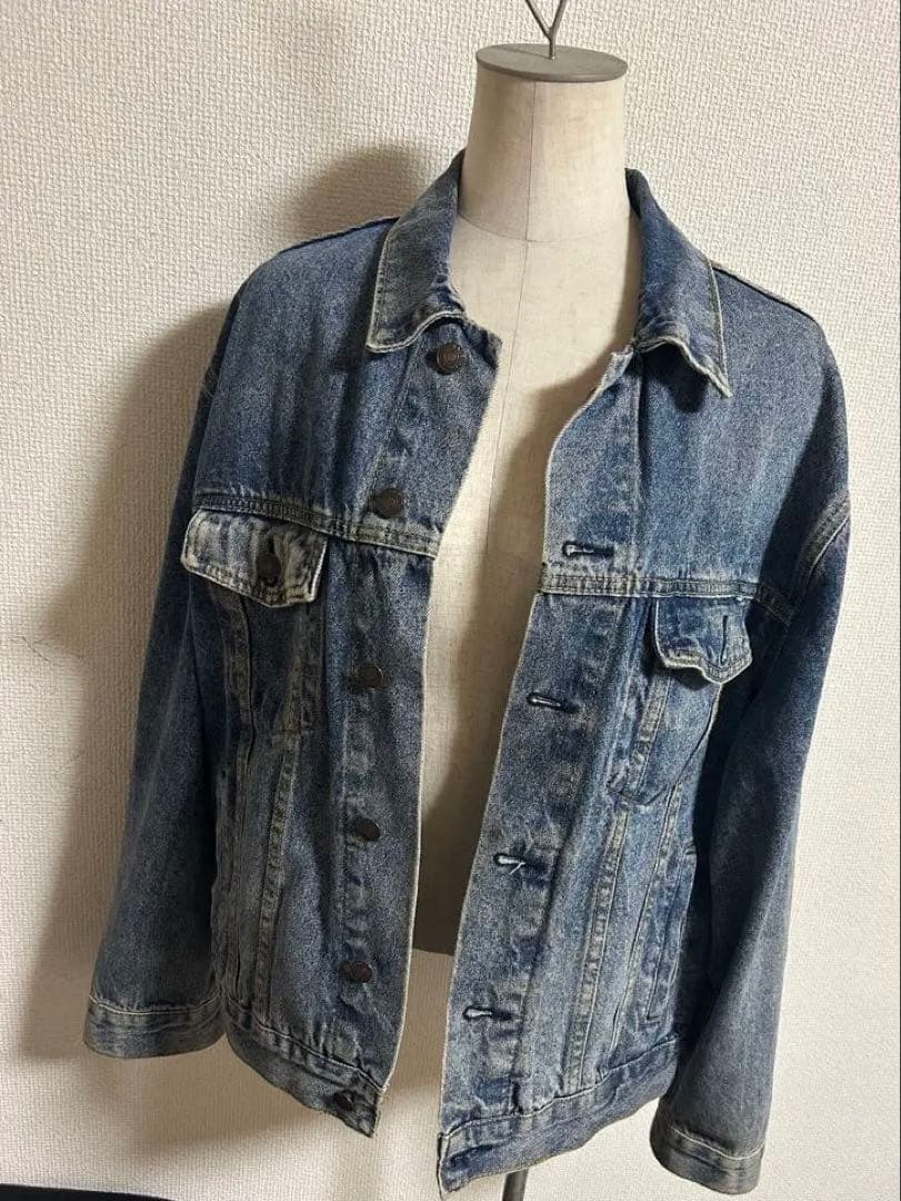 BALENCIAGA デニムジャケット バックプリント